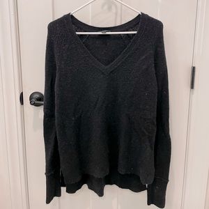 J. Crew Women’s black cotton sweater